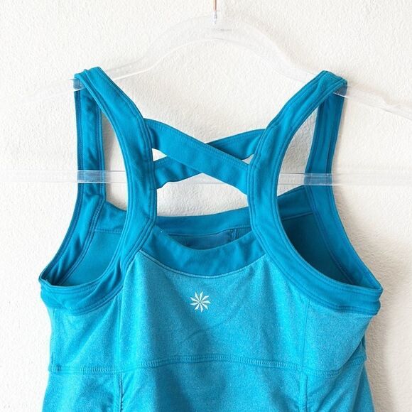 Athleta Scrunch Teal Cami Tank Top - Picture 7 of 12